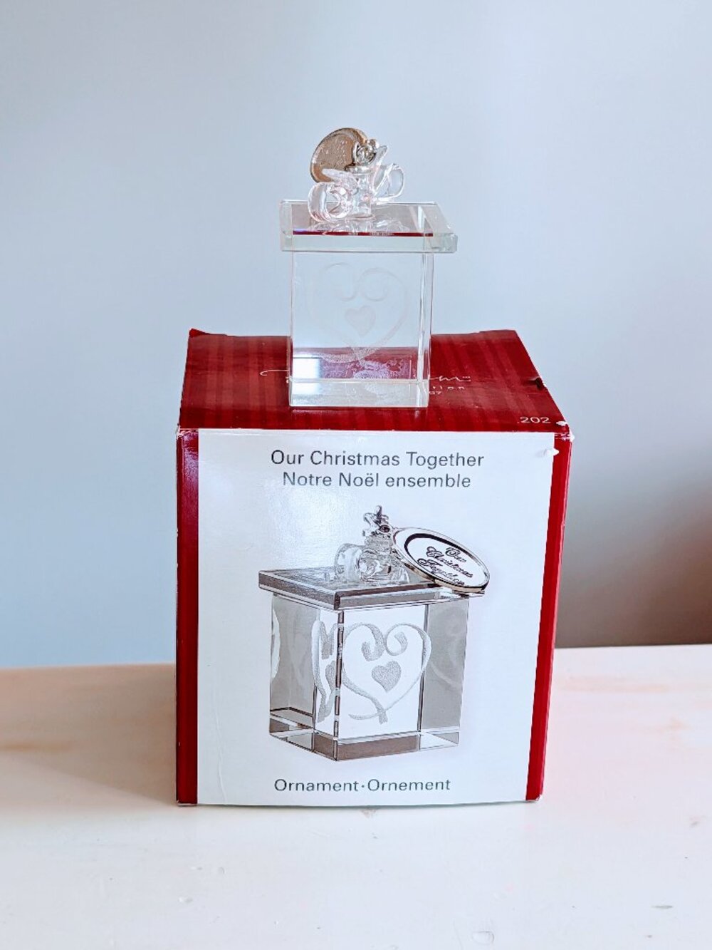 Rare 2007 Carlton Cards American Greetings Heirloom Our Christmas Together Boxed